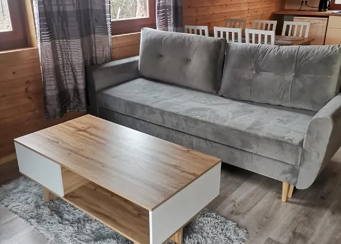 Holiday home Dziki Zakatek Piskornia Dom Z Sauna Balia Jacuzzi