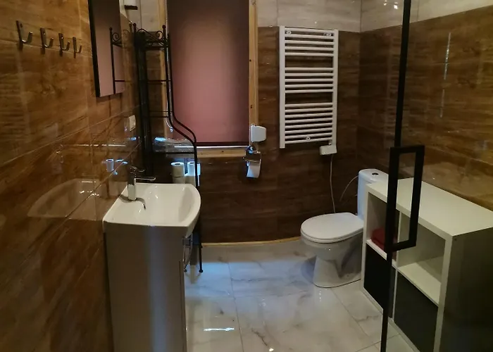 Holiday home Dziki Zakatek Piskornia Dom Z Sauna Balia Jacuzzi